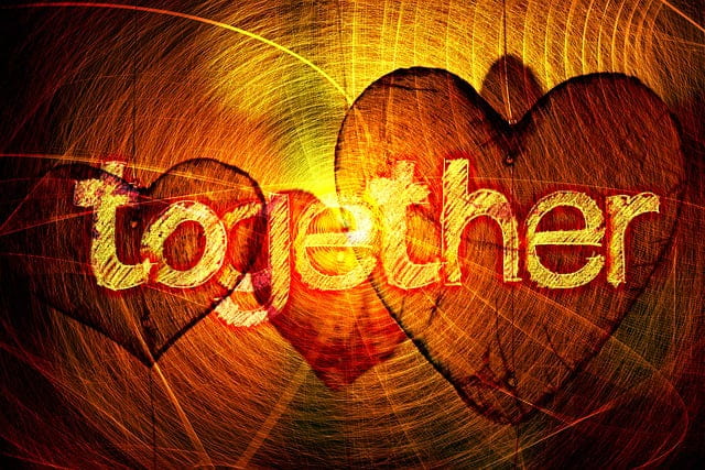 A picture about shared goals in a marriage