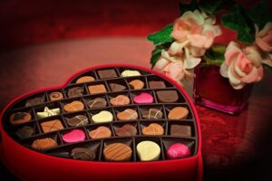 A box of chocolates