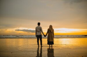 The Problem With 5 Love Languages- couple pic in Sea beach 