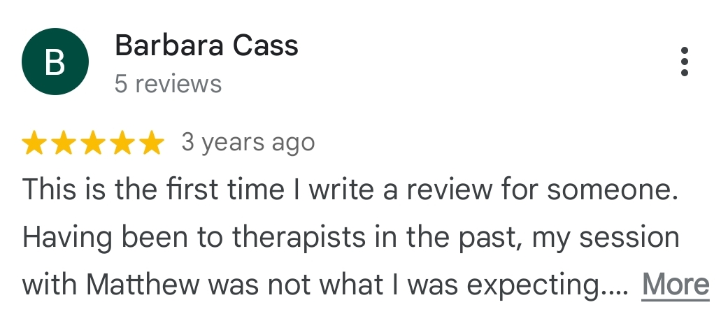 Barbara C Google Review
