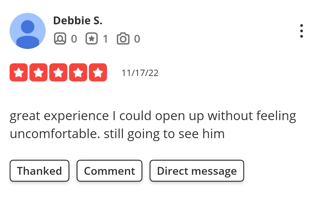 Debbie S Yelp Review