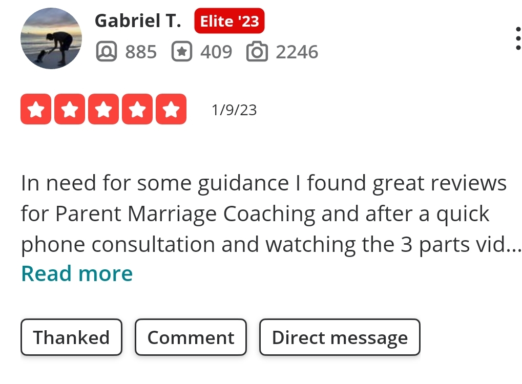 Gabriel T Yelp Review