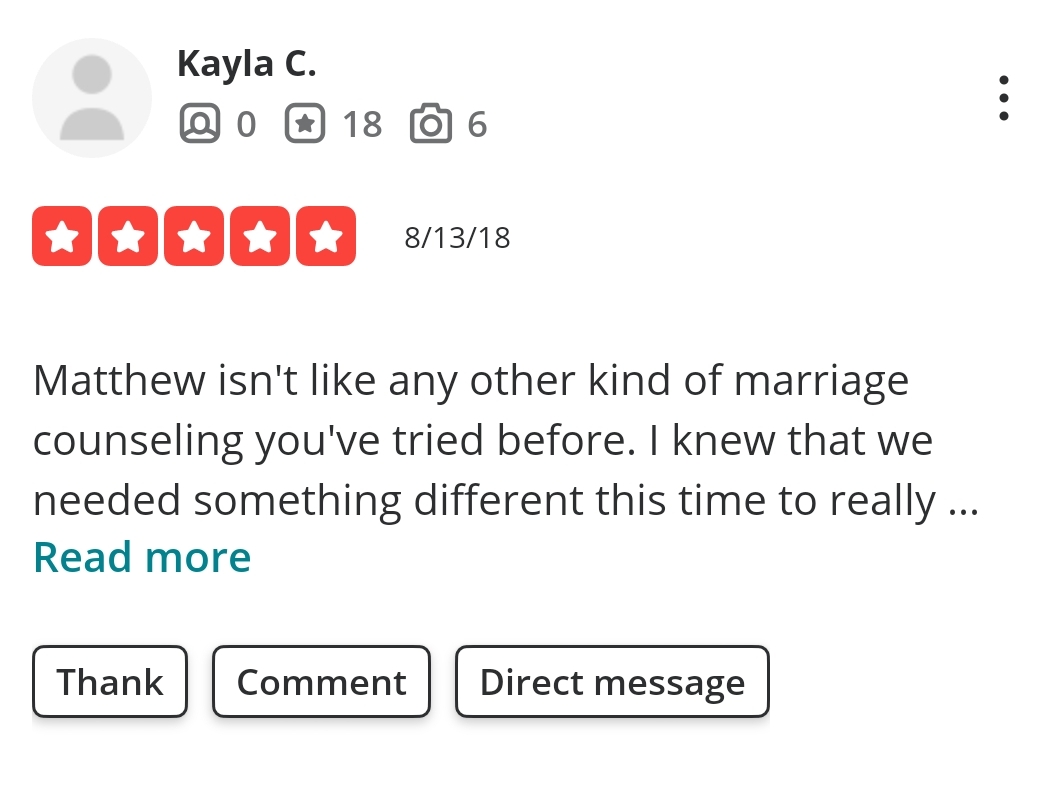 Kayla C Yelp Review