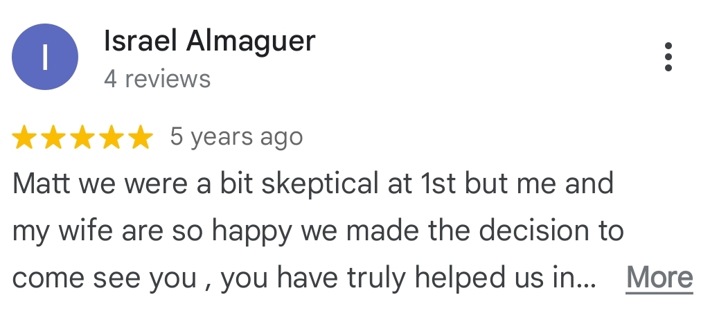 Israel A Google Review