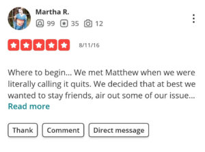 Martha R Yelp Review