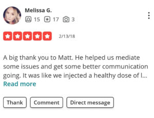 Melissa G Yelp Review