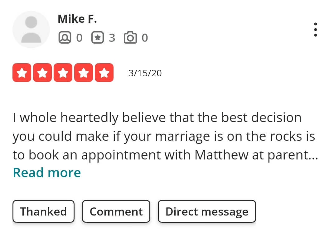Mike F Yelp Review