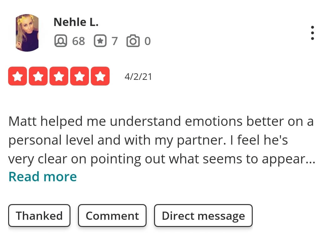 Nehle L Yelp Review