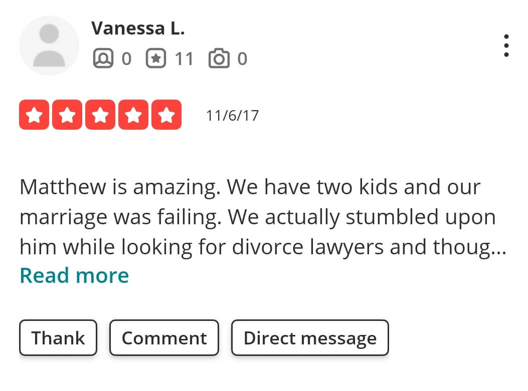 Vanessa L Yelp Review