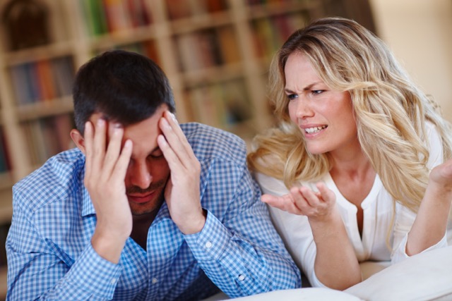 Signs of Infidelity In A Relationship: Why dont you understand. Shot of a young couple having a disagreement while sitting at home